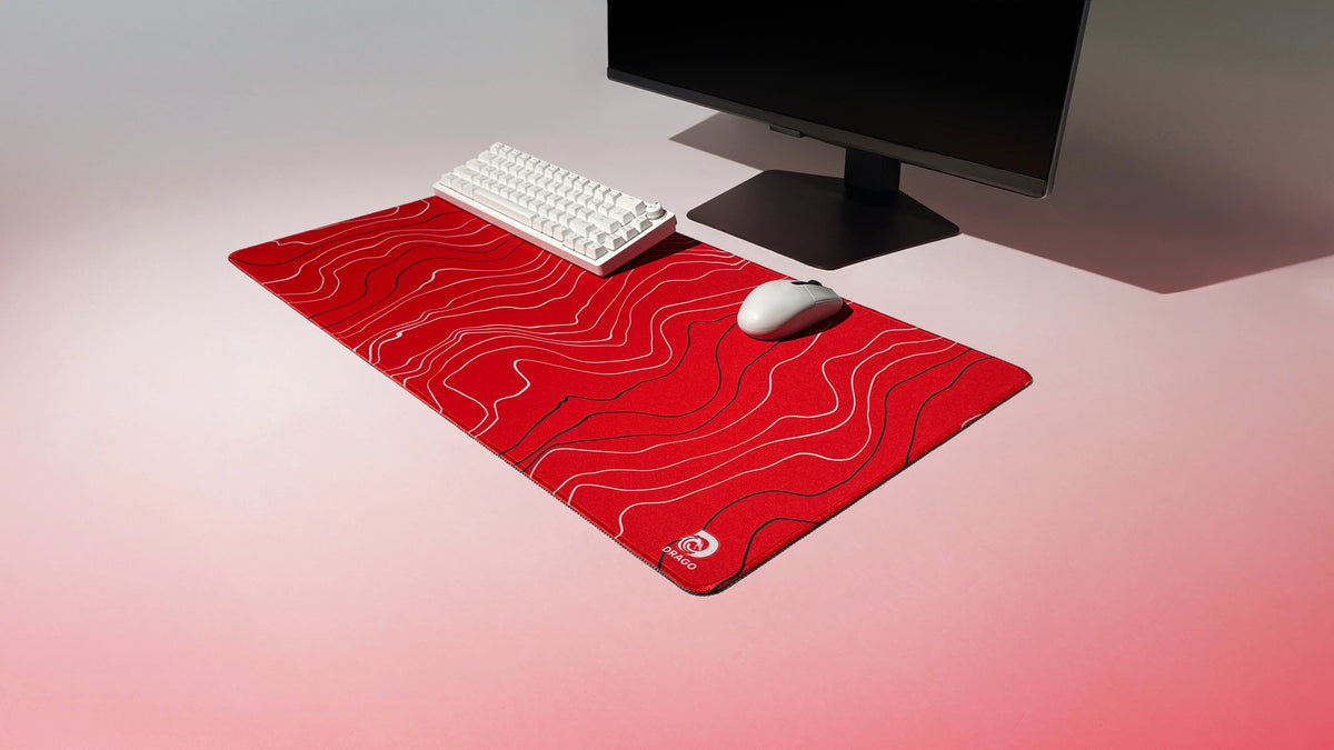 Red Gaming Mouse Pad