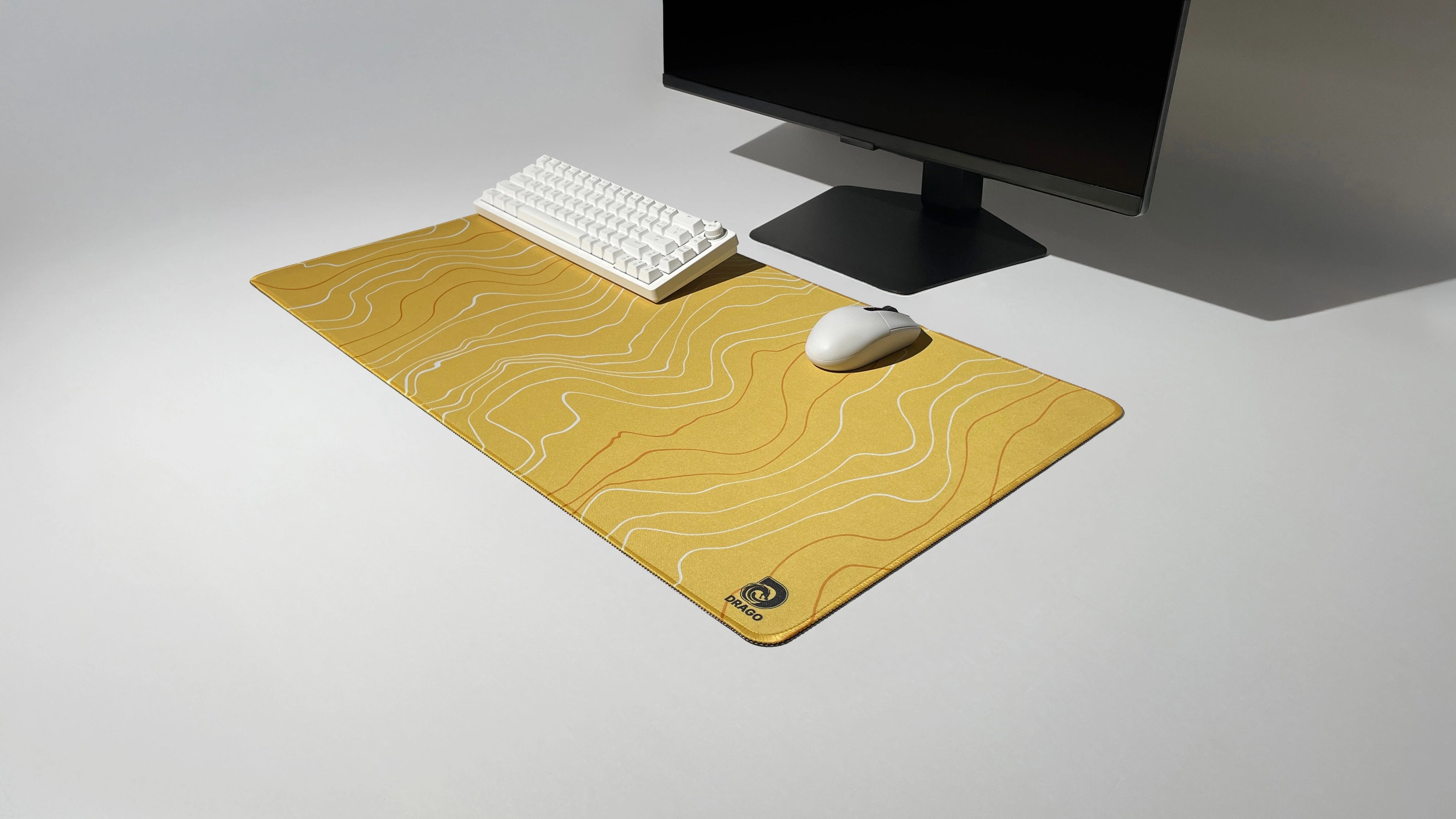 Yellow Gaming Mouse Pad