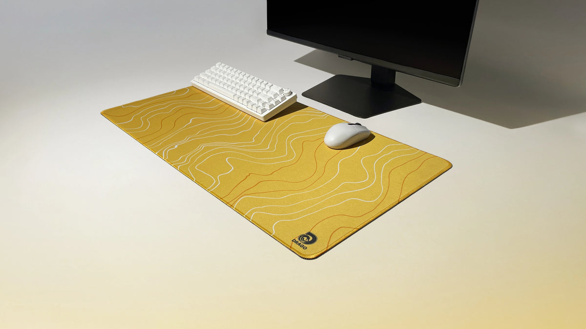 Yellow Gaming Mouse Pad